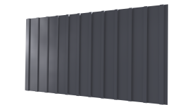 Профнастил С10 1155/1100x0,45 мм, 7024 графитовый серый глянцевый
