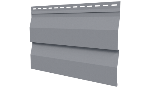 Корабельная доска 267/236x0,45 мм, 7040 серое окно глянцевый