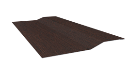 Планка крепёжная фальц 50x17x41 мм, Antique wood