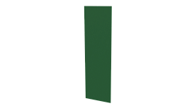 Планка стыковочная 60x2000 мм, 6002 лиственно-зеленый глянцевый