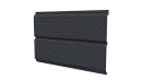 Софит Л-брус перфорированный 264/241x0,5 мм, 7024 графитовый серый PUR Pruf