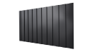 Профнастил С8 1200/1150x0,4 мм эконом, 9005 черный янтарь глянцевый