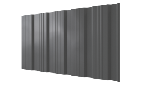 Профнастил К20 1195/1130x0,4 мм, 7005 мышино-серый глянцевый