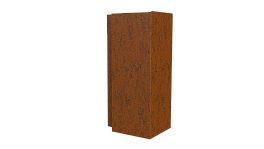 Планка угла наружного сложная 75x75x2000 мм, Картэн