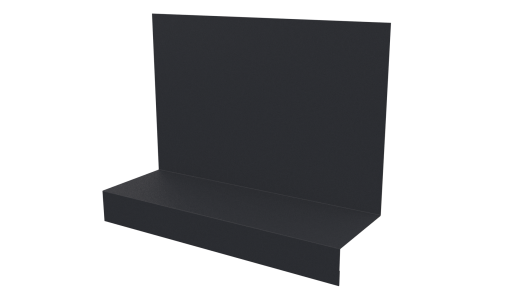 Примыкание боковое фальц 25x65x130 мм, 7024 графитовый серый матовый