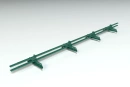 Снегозадержатель PROMO ZN 40x20 (овал) 3,0м Ral 6005 зеленый мох