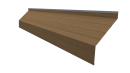 Ламель Юкка 110x0,45 мм, Орех 3D