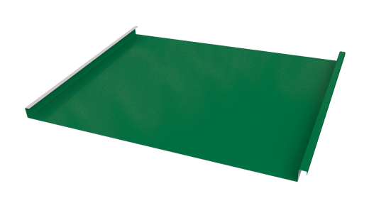 Фальцевая кровля 562/550x0,5 мм, 6029 мятно-зеленый глянцевый