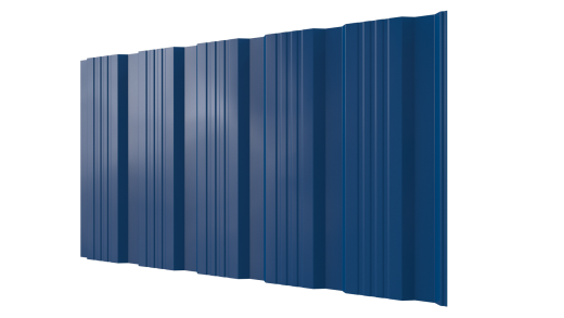 Профнастил К20 1195/1130x0,3 мм, 5005 сигнальный синий глянцевый
