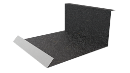 Планка примыкания нижняя 100x200x2000 мм, Картэн тёмный