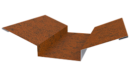 Планка ендовы верхняя 76x76x2000 мм, Картэн