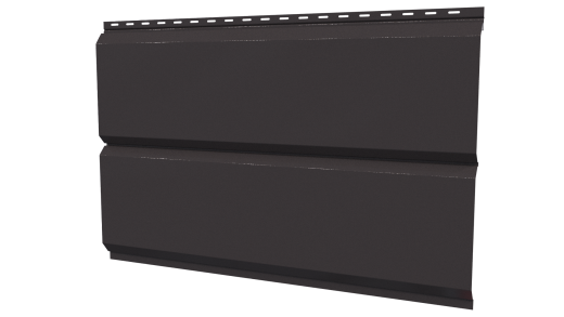 Л-брус 264/240x0,5 мм, 8019 серо-коричневый глянцевый