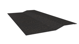 Планка крепёжная фальц 50x17x29 мм, Картэн тёмный