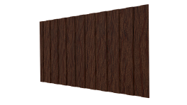 Профнастил С8 1200/1150x0,45 мм, Античный дуб 3D