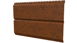 Софит Л-брус перфорированный 264/241x0,45 мм, Картэн