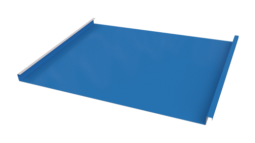 Фальцевая кровля 562/550x0,45 мм, 5015 небесно-синий глянцевый