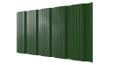 Профнастил К20 1195/1130x0,45 мм, 6002 лиственно-зеленый глянцевый