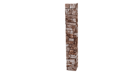 Планка угла наружного 30x30x2000 мм, Дикий камень