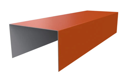 Крышка 40x65x40 мм, 2004 оранжевый глянцевый