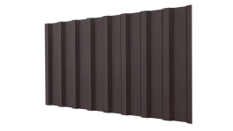 Профнастил С20B 1150/1100x0,5 мм, 8017 шоколадно-коричневый матовый