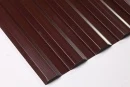 Профнастил С21 1051/1000x0,65 мм, 8017 шоколадно-коричневый глянцевый