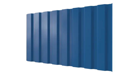 Профнастил С20A 1150/1100x0,45 мм, 5015 небесно-синий глянцевый