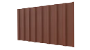 Профнастил С20B 1150/1100x0,45 мм, 8004 медно-коричневый матовый