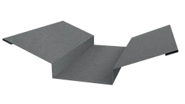 Планка ендовы верхняя 76x76x2000 мм, цинк