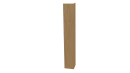 Планка угла наружного 50x50x2000 мм, Орех 3D