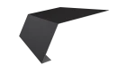 Планка карнизная 100x65x2000 мм, 9005 черный янтарь матовый