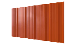 Профнастил К20 1195/1130x0,4 мм эконом, 2004 оранжевый глянцевый