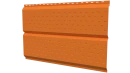 Софит Л-брус перфорированный 264/241x0,5 мм, 2011 насыщенный оранжевый