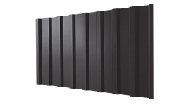 Профнастил С20B 1150/1100x0,65 мм, 8019 серо-коричневый глянцевый