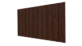 Профнастил С8 1200/1150x0,45 мм, Античный дуб 3D