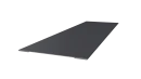 Планка стыковочная 60x2000 мм, 7024 графитовый серый матовый