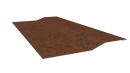 Планка крепёжная фальц 50x17x29 мм, Картэн