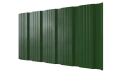 Профнастил К20 1195/1130x0,4 мм эконом, 6002 лиственно-зеленый глянцевый